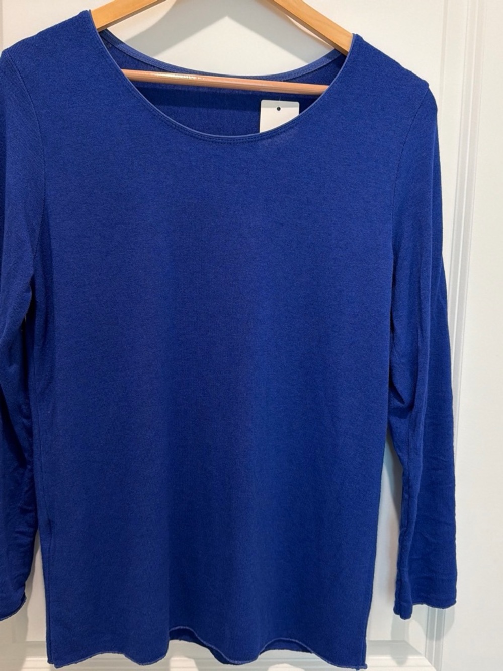 IT037 🇮🇹 Lightweight Wool & Angora Sweater Top – Made in Italy